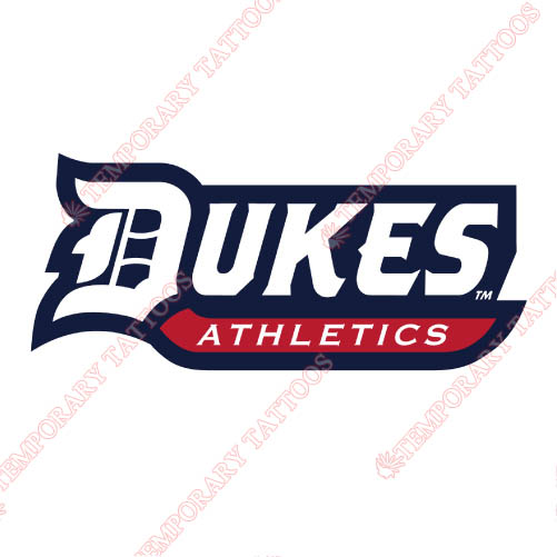 Duquesne Dukes Customize Temporary Tattoos Stickers NO.4298